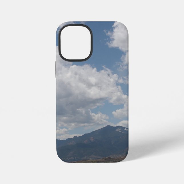 Clouds over the Rocky Mountains iPhone Case (Back)
