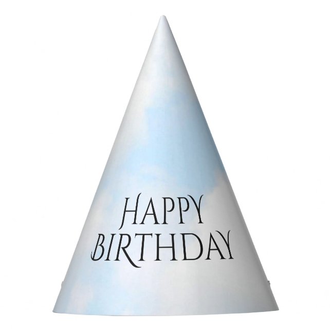 Clouds Party Hat (Front)