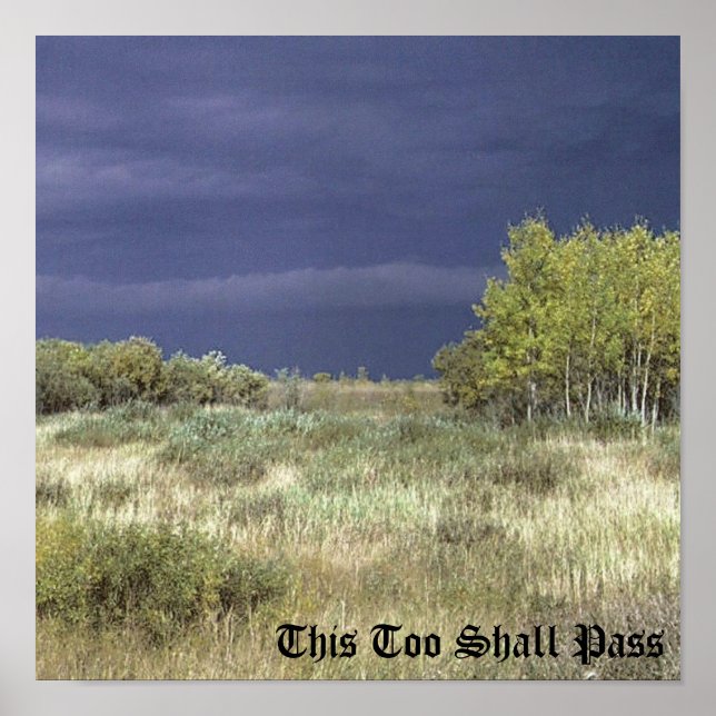 Clouds Pass By Poster (Front)