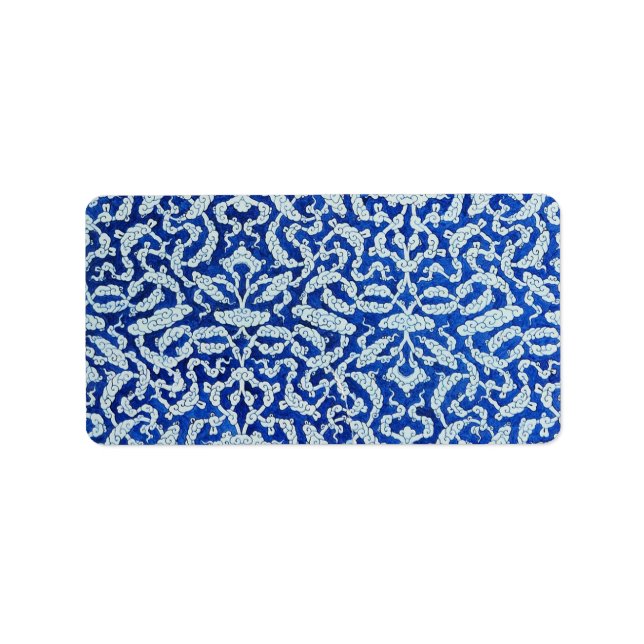 Clouds pattern label (Front)