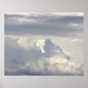 Clouds Photo Poster