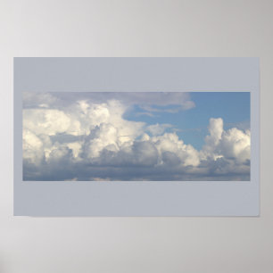 Clouds Photo Poster