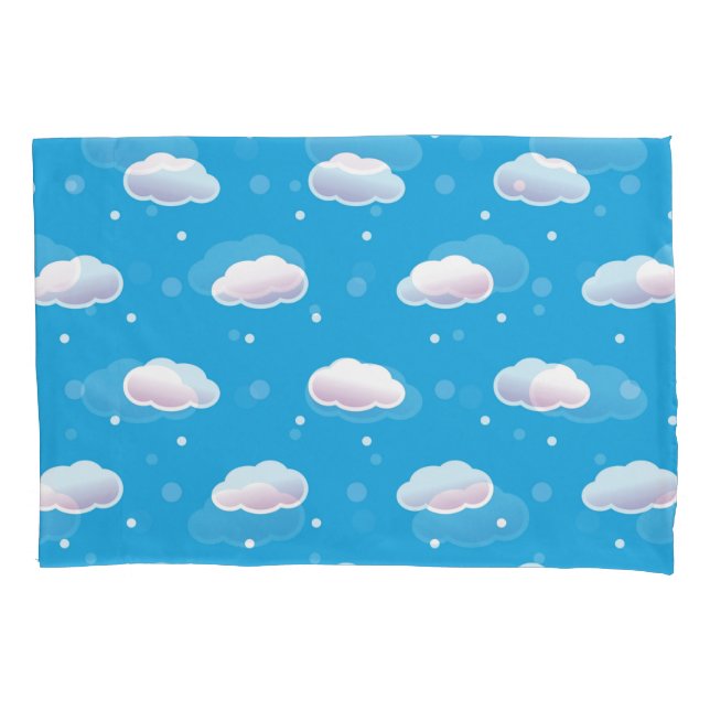 Clouds Pillowcase (Front-Left)