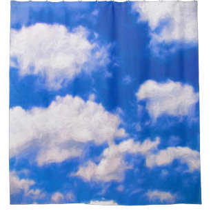 Clouds Shower Curtain
