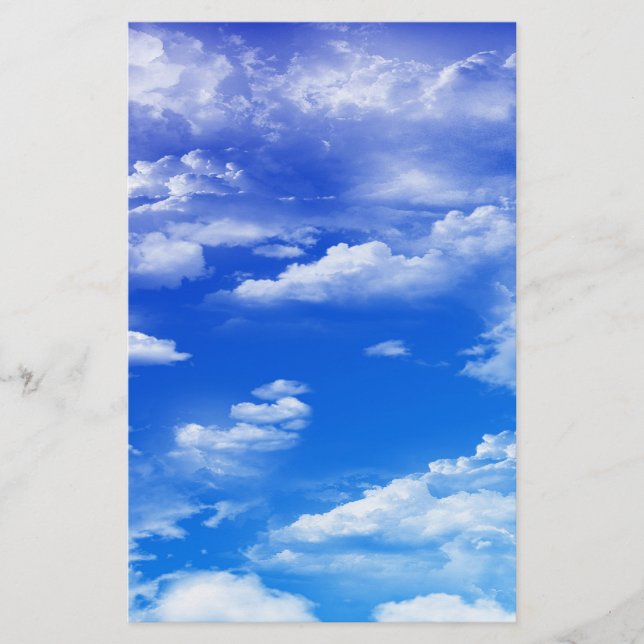 Clouds Stationery (Front)