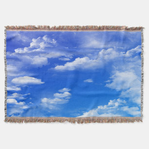 Clouds Throw Blanket