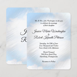 Clouds Wedding Invitations
