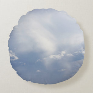 Cloudscape 2 round pillow