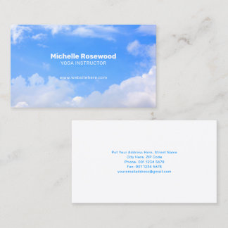 Cloudscape | World of Serenity and Professionalism Business Card