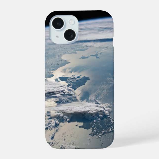 Cloudscapes Around Sumatra, Indonesia. iPhone 15 Case (Back)