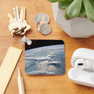 Cloudscapes Around Sumatra, Indonesia. Keychain