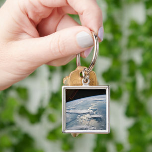 Cloudscapes Around Sumatra, Indonesia. Keychain