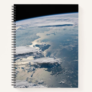 Cloudscapes Around Sumatra, Indonesia. Notebook