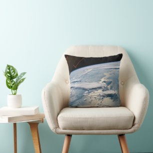 Cloudscapes Around Sumatra, Indonesia. Throw Pillow