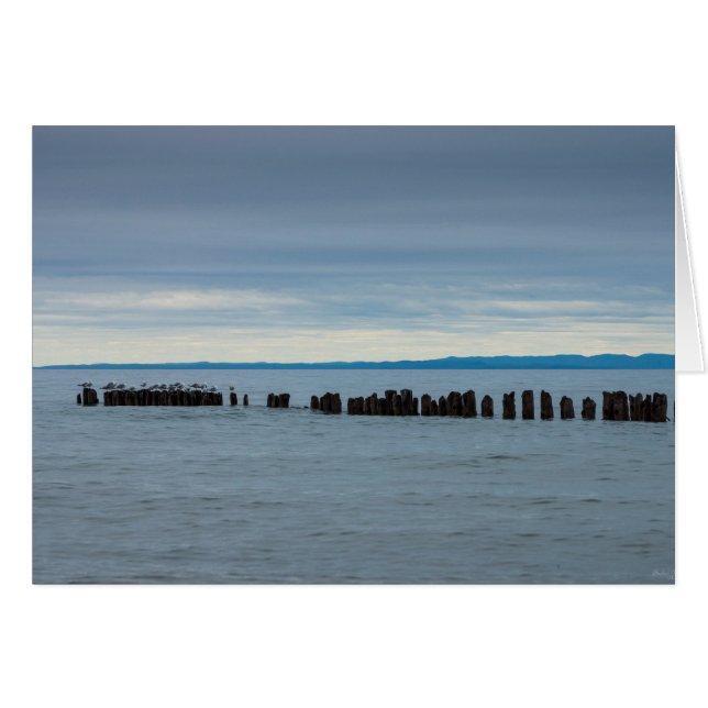 Cloudy At Whitefish Bay (Front Horizontal)