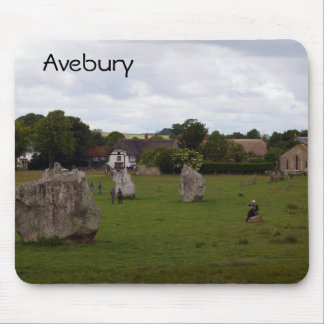 Cloudy Avebury Mouse Pad