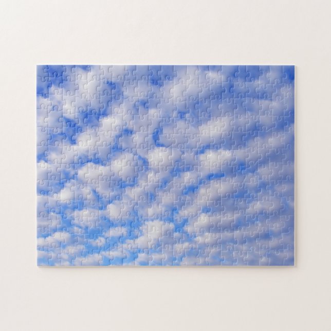Cloudy Blue Sky Puzzle (Horizontal)