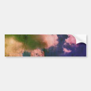 cloudy bumper sticker