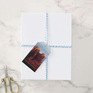Cloudy Coffee Pot Rock in Sedona Arizona Gift Tags