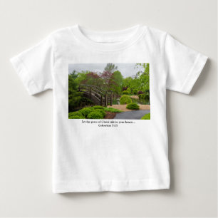 Cloudy Day Garden Stroll Baby T-Shirt
