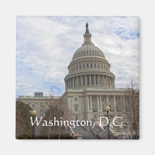 Cloudy Day in the Capitol Magnet