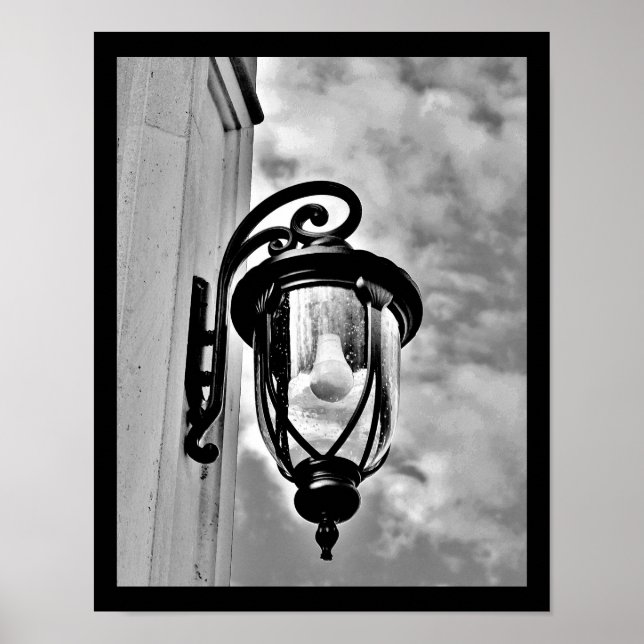 Cloudy Day Lamp Poster (Front)
