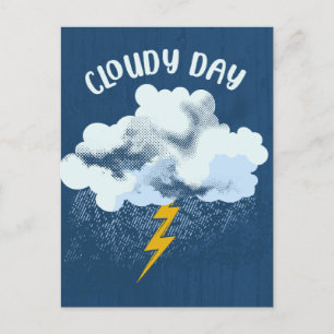 Cloudy Day Postcard