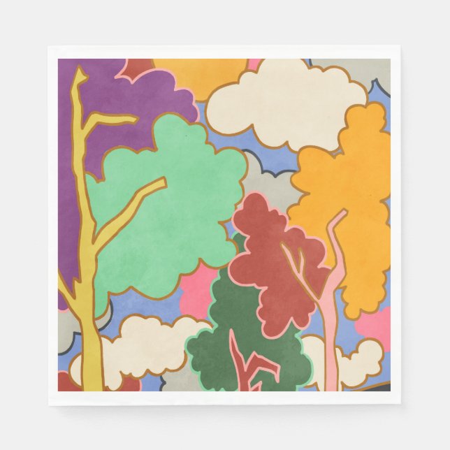 Cloudy Dreams Napkin (Front)