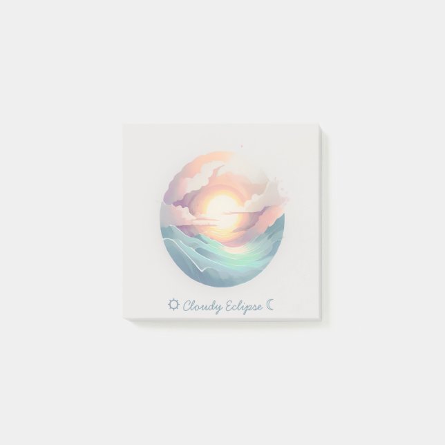 Cloudy Eclipse Logo Notes (Front)