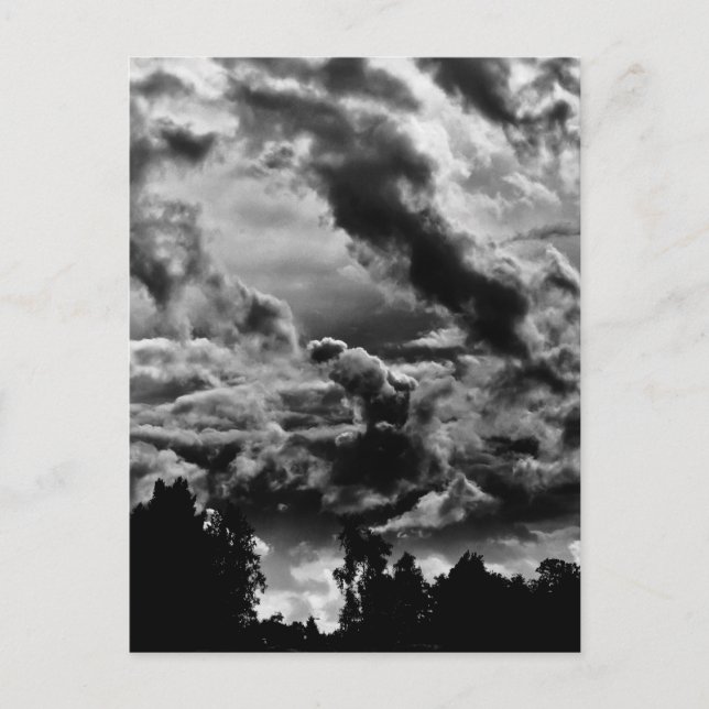 Cloudy Evening Postcard (Front)