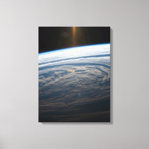 Cloudy Formations In The South Indian Ocean. Canvas Print