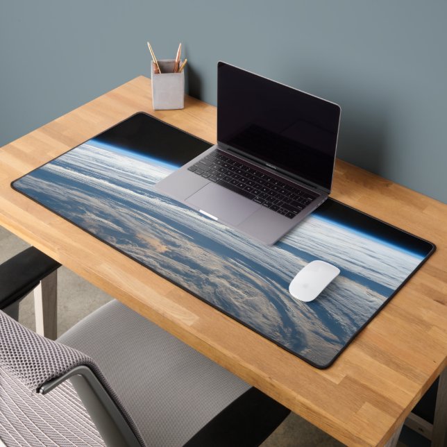 Cloudy Formations In The South Indian Ocean. Desk Mat (Office 2)
