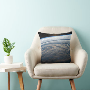 Cloudy Formations In The South Indian Ocean. Throw Pillow
