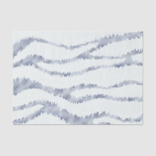 Cloudy Grey Zebra Eraser Scratch Art Tissue Paper