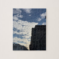 Cloudy Harlem Sky New York City Photography NYC