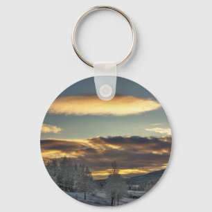 Cloudy Mothership Keychain