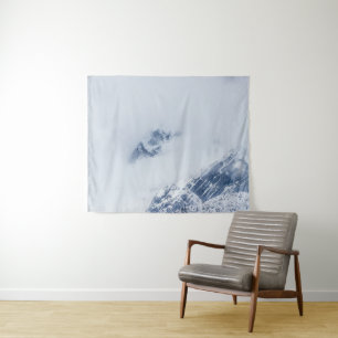 Cloudy mountains tapestry