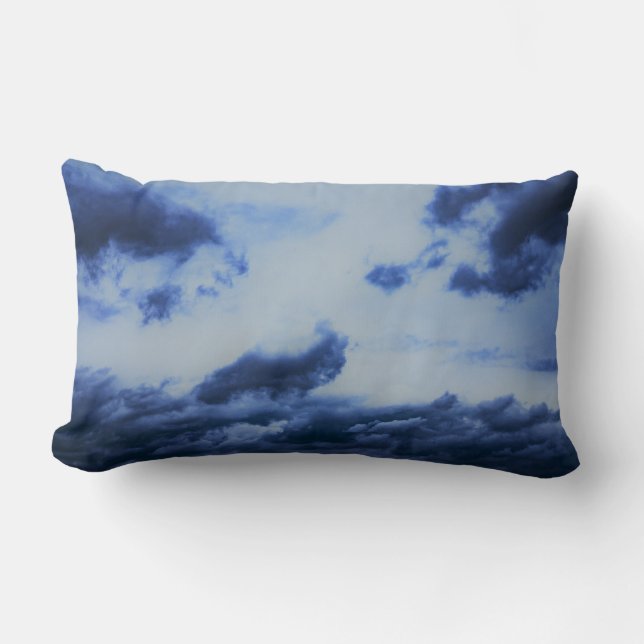 Cloudy Skies Canada Lumbar Pillow (Front)