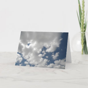 Cloudy Skies Greeting Card