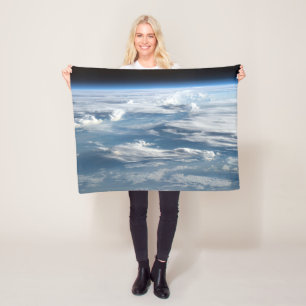 Cloudy Skies Over Sudan Fleece Blanket
