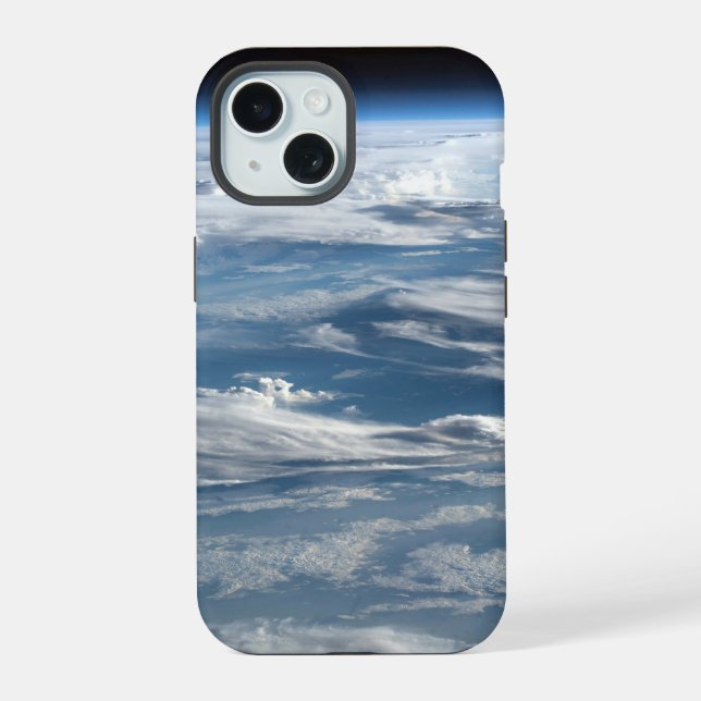 Cloudy Skies Over Sudan iPhone 15 Case (Back)