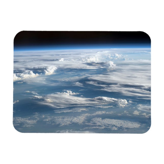 Cloudy Skies Over Sudan Magnet (Horizontal)