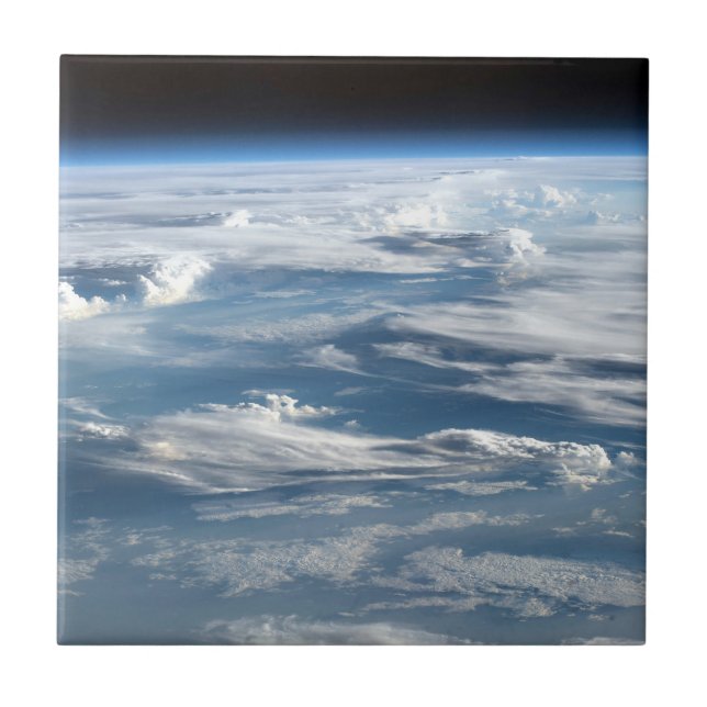 Cloudy Skies Over Sudan Tile (Front)