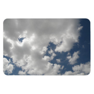 Cloudy Skies Premium Magnet