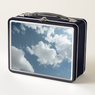 Cloudy Sky Abstract Photography Metal Lunch Box