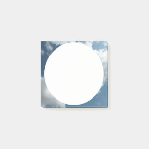 Cloudy Sky Abstract Photography Post-it Notes