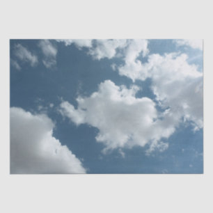 Cloudy Sky Abstract Photography Tissue Paper