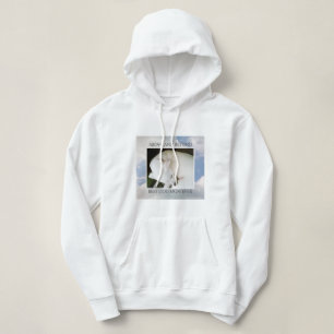 Cloudy Sky Best Dog Mom Cute Peaceful Blue Hoodie