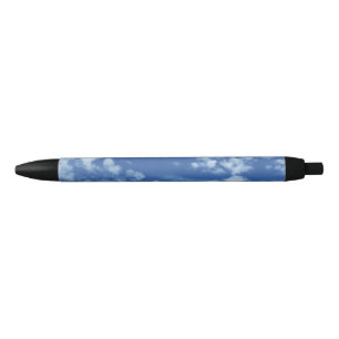 Cloudy Sky Black Ink Pen