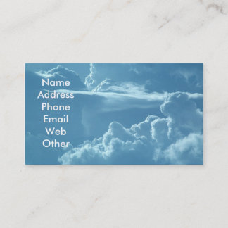 Cloudy Sky Business Cards